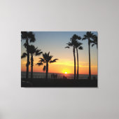 KüstenSunset: Carlsbad, CA Leinwanddruck (Vorderseite)