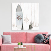 Küstensurfboard Foto Tropische Sommer Leinwand Pri (Insitu (Wohnzimmer))