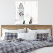 Küstensurfboard Foto Tropische Sommer Leinwand Pri (Insitu (Schlafzimmer))