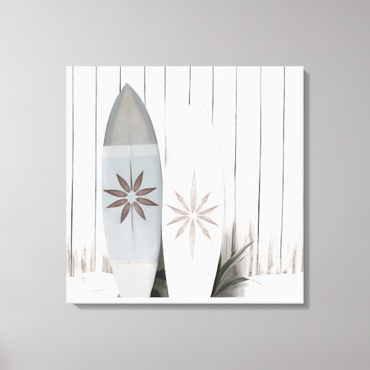 Küstensurfboard Foto Tropische Sommer Leinwand Pri (Vorderseite)