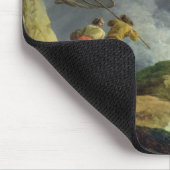 Küstenszene in einem Sturm, 1782 Mousepad (Ecke)