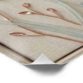 Küstentintenfisch-Wandkunst Poster (Ecke)