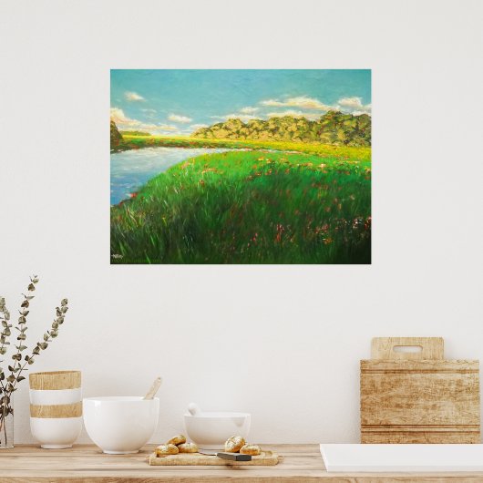 "Küstentraditionen" Poster (Küche)