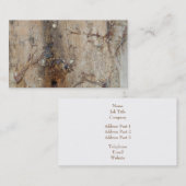 Küstentreibholz-Bild Visitenkarte (Vorne/Hinten)