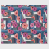 Küstentropisches Hibiskus-Muster (9) Geschenkpapier (Flach)