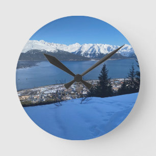 Küstenüberblick Wintermauer Uhr