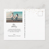 Küstenurlaub - Fotokassenkarte Postkarte (Rückseite)