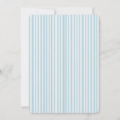 Küstenvibes Baby Shower Einladung (Rückseite)