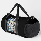 Küstenvibes Nautische Elemente Ozeankunst Duffle Bag (Rechte Ecke)