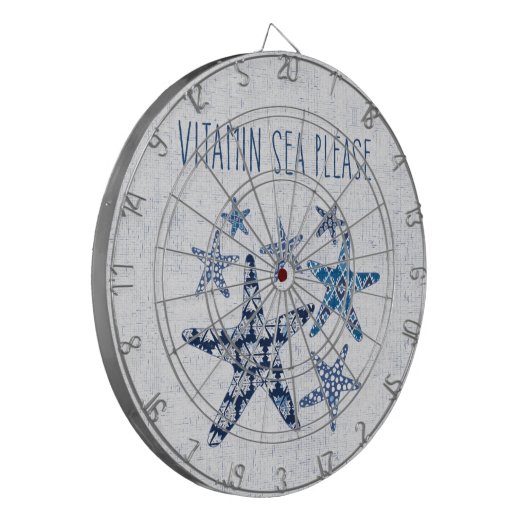 Küstenvitamin-Meer der kunst-| bitte Dartscheibe (Vorderseite Links)