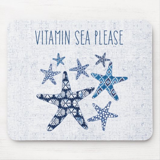 Küstenvitamin-Meer der kunst-| bitte Mousepad (Vorne)