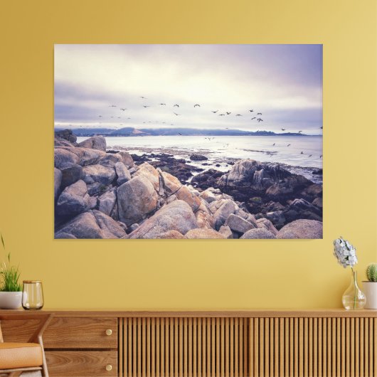 Küstenvormittag Leinwanddruck (Insitu (Wohnzimmer))