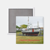 Küstenwachboot Chatham Massachusetts Magnet (Vorderseite/Rückseite)