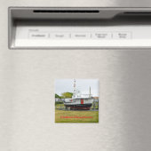 Küstenwachboot Chatham Massachusetts Magnet (In Situ (Geschirrspüler))