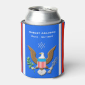 Küstenwachdienst personalisiert dosenkühler (Kanne Vorderseite)