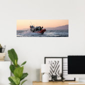 Küstenwache 25 Fuß - kleines Schiff Poster (Heimbüro)