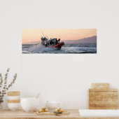 Küstenwache 25 Fuß - kleines Schiff Poster (Küche)