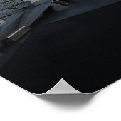 Küstenwache 41 Fuß Motorboot Poster (Ecke)