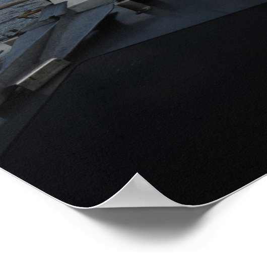 Küstenwache 41 Fuß Motorboot Poster (Ecke)