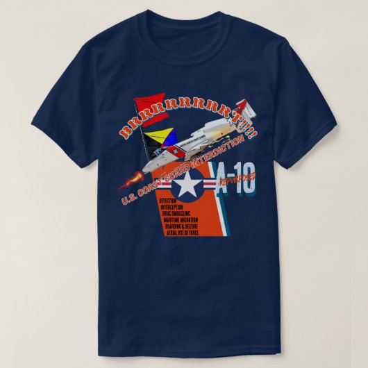 KÜSTENWACHE A-10 T-Shirt (Design vorne)