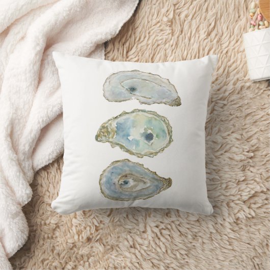 Küstenwache-Austern - Vertikale Gestaltung Kissen (Decke)