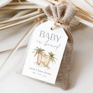 Küstenwache "Baby an Bord" Baby Dusche Gefallen Geschenkanhänger