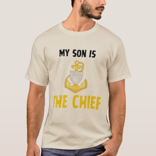 Küstenwache-Chef-Sohn T-Shirt (Vorderseite)