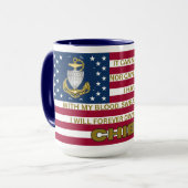 Küstenwache Chief Pride Tasse (Vorderseite Links)
