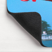 Küstenwache-Chopper Mousepad (Ecke)