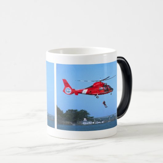 Küstenwache-Chopper Verwandlungstasse (VorderseiteRechts)