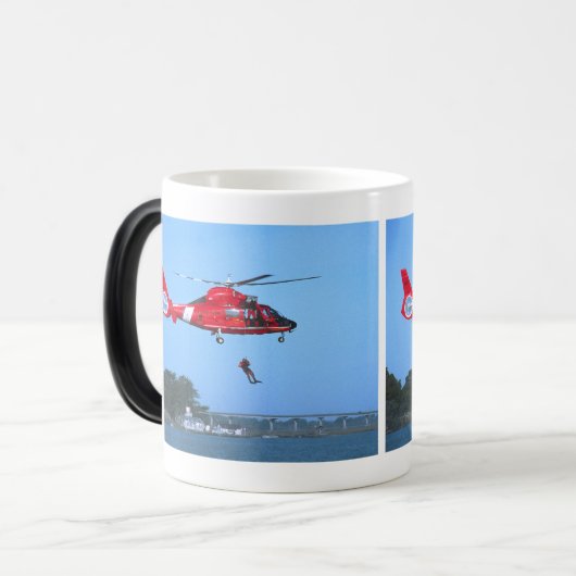 Küstenwache-Chopper Verwandlungstasse (Vorderseite Links)