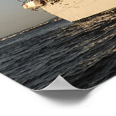 Küstenwache Cutter Adler mit Freiheitsstatue Poster (Ecke)