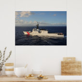 Küstenwache Cutter Bertholf Poster (Küche)