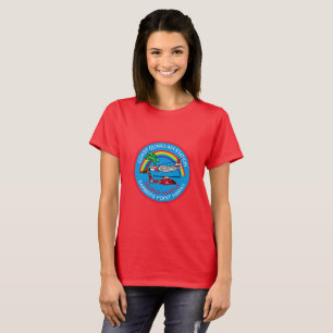 Küstenwache-Flughafen-Friseur-Punkt Hawaii T-Shirt