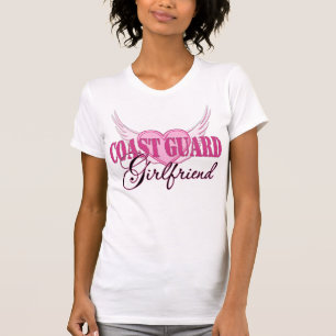 Küstenwache-Freundin-Flügel T-Shirt
