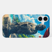 Küstenwache iPhone Hülle (Rückseite (Horizontal))