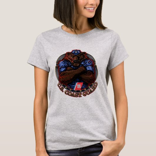 Küstenwache Kodiak T-Shirt (Vorderseite)