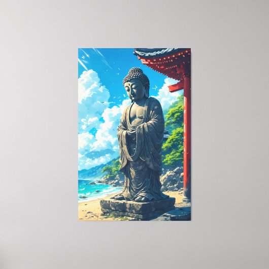 Küstenwache Leinwanddruck (Vorderseite)