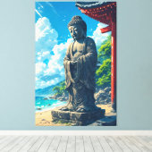 Küstenwache Leinwanddruck (Insitu (Holzboden))