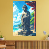 Küstenwache Leinwanddruck (Insitu (Wohnzimmer))