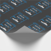 Küstenwache - Matrose des Marine-Geschenks seit Geschenkpapier (Ecke)