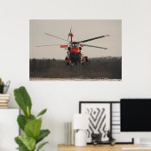 Küstenwache MH-60 Jayhawk Hubschrauber Poster (Heimbüro)