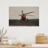 Küstenwache MH-60 Jayhawk Hubschrauber Poster (Küche)