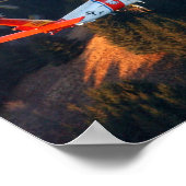 Küstenwache MH-60 Jayhawk-Hubschrauber Poster (Ecke)