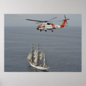 Küstenwache MH-60T Jayhawk & Cutter Adler Poster (Vorne)