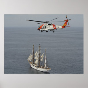 Küstenwache MH-60T Jayhawk & Cutter Adler Poster