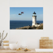 Küstenwache MH-65 Dolphin & MH-60 Jayhawk Poster (Küche)