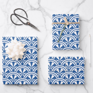 Küstenwache-Muster - Der weiße Lotus Geschenkpapier Set