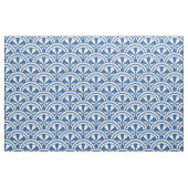 Küstenwache-Muster - Der weiße Lotus Stoff (Fat Quarter (45,7 x 55,9 cm))