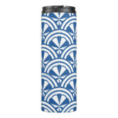 Küstenwache-Muster - Der weiße Lotus Thermosbecher (Rückseite)